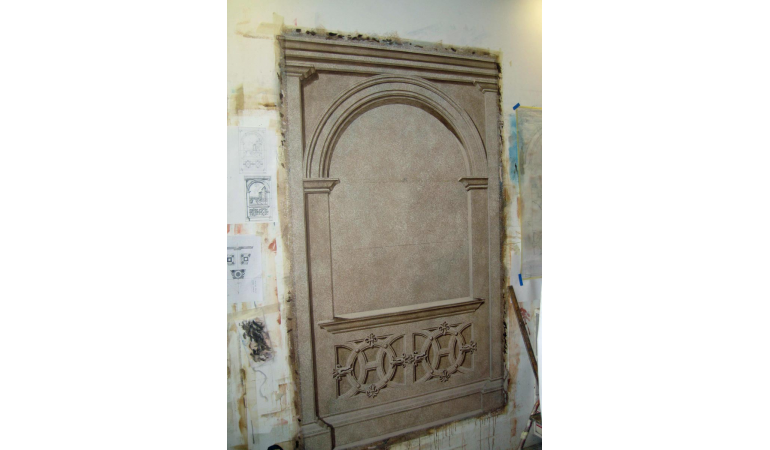 Panoramique fenêtre sur jardin